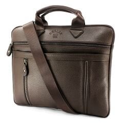 Unisex Evrak ve Laptop Çantası Kahverengi