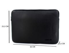 UNİSEX SİYAH RENK ORTA BOY 13 VE 14 İNÇ LAPTOP KILIFI, MACBOOK, EVRAK VE NOTEBOOK ÇANTASI