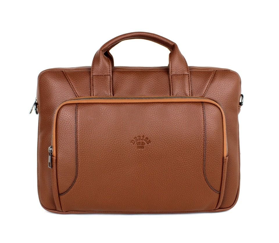 Unisex Taba Evrak ve Laptop Çantası 15,6 inç