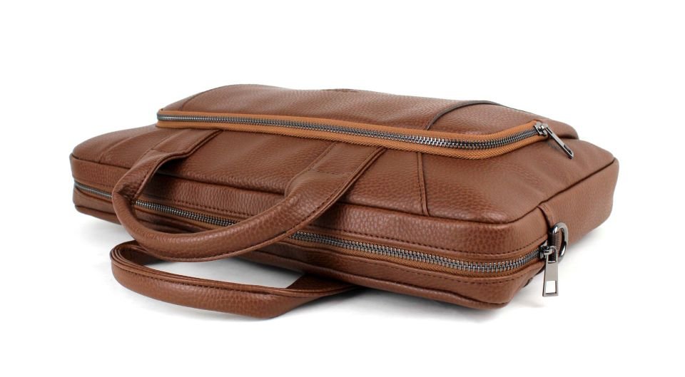 Unisex Taba Evrak ve Laptop Çantası 15,6 inç