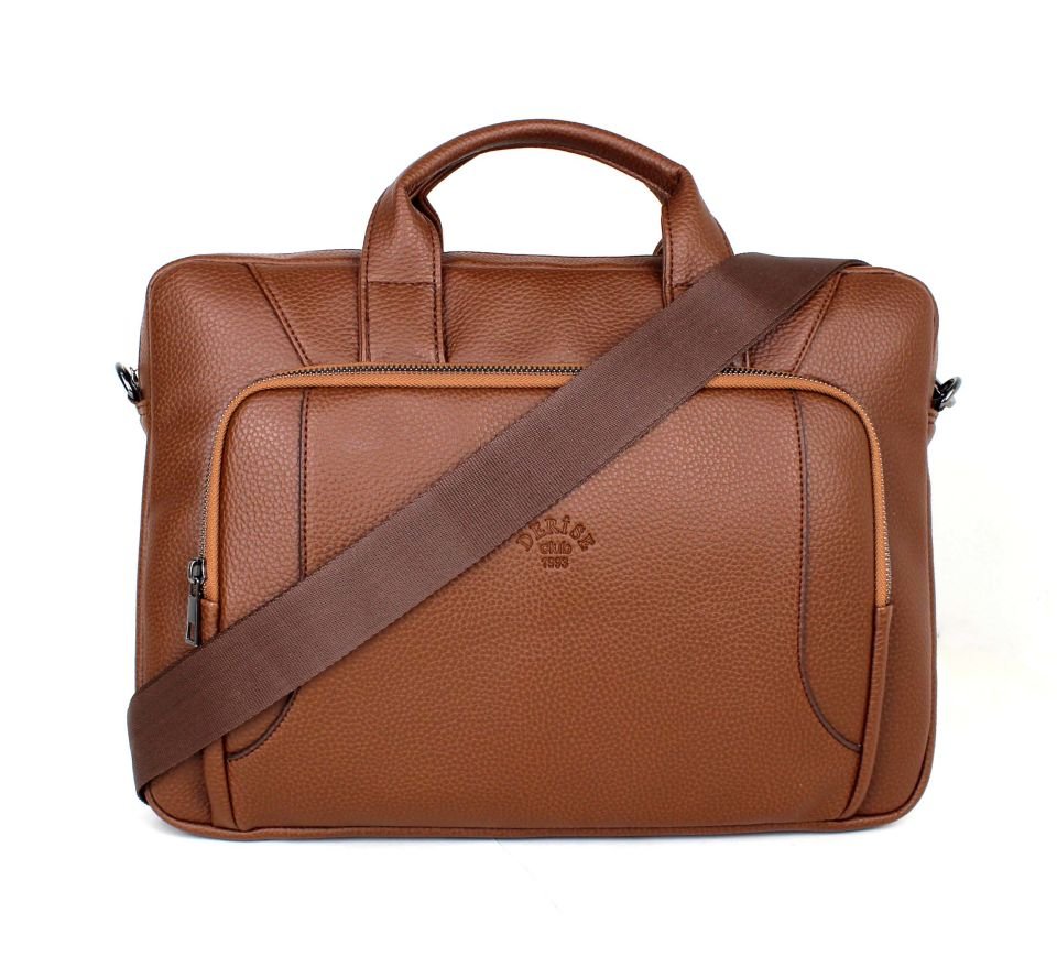 Unisex Taba Evrak ve Laptop Çantası 15,6 inç